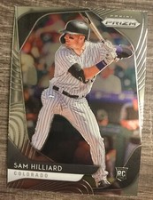 2020 Panini Prism Sam Hilliard Rookie Card Great Condition In Top Loader