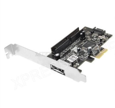2 Port Pci Express Adapter Converter Card 1 Ide 3.5'' To Pci-E 2.0 Raid Sata I pn