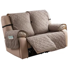 Non-slip waterproof sofa recliner set 2 seats, home decoration protection