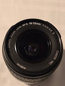 “Versatile Canon EF-S 18-55mm f/3.5-5.6 IS II Zoom Lens – Capture Every Moment!”