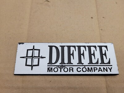 Diffee Lincoln El Reno Oklahoma Car Dealership Emblem Badge Logo ...