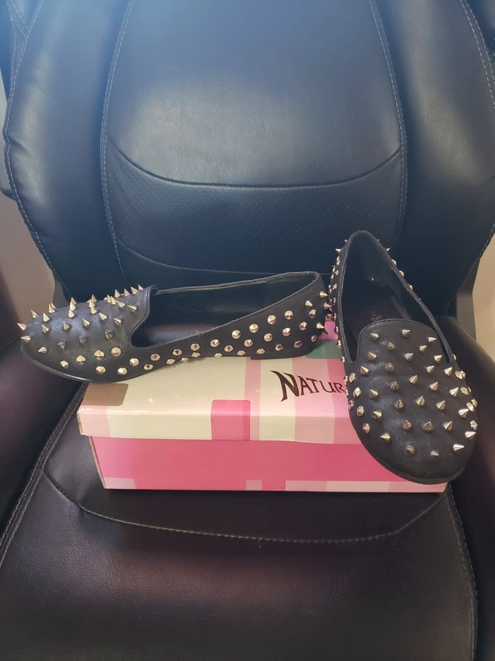 Mocasines negros para mujer talla 6 Foto 2 de 4