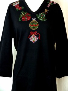embellished plus size tops