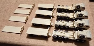 Modern Micro Armour 12 piece lot USMC LVSR with Trailer & Flatrack