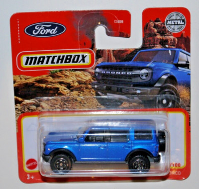Matchbox MBX 34/100 - 2021 FORD BRONCO - BLAU