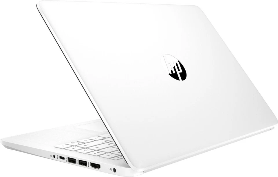 Portátil HP más nuevo 14" HD Intel 4 núcleos hasta 16 GB de RAM y 320 GB de almacenamiento Win11 blanco Foto 3 de 4