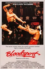 Bloodsport movie poster (a)  - 11" x 17" -  Jean Claude Van Damme
