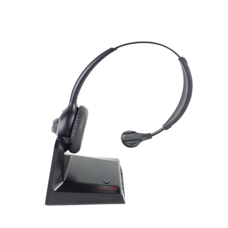 Plantronics CS500XD Mono Headset Wideband Charging Base Accessories Lot(2) E6O86 - Image 3 of 4