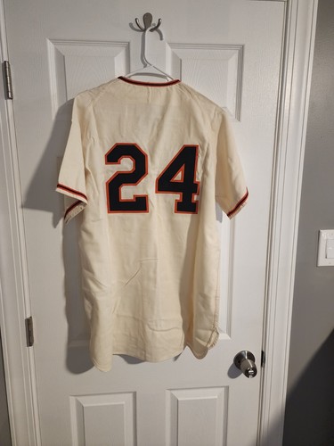 100 % authentisches Vintage Mitchell & Ness NY GIANTS Willie Mays Trikot Gr. Large - Bild 5 von 5