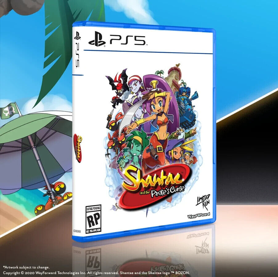 PS5 LIMITED RUN #5: SHANTAE AND THE PIRATE'S CURSE with Trading Card-image