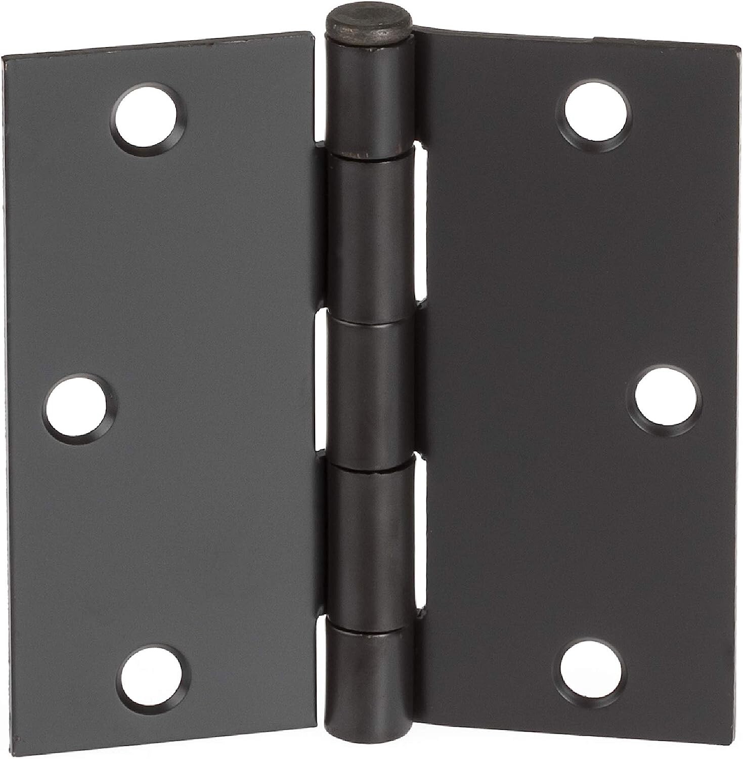 18 PACK OF DOOR HINGES OIL RUBBED BRONZE 3 ½ x 3 ½ INCH SQUARE INTERIOR