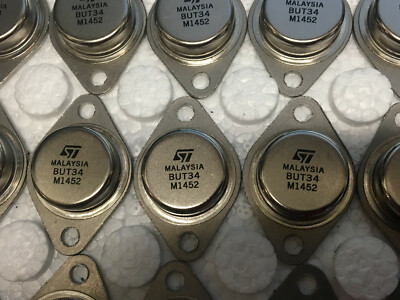 BUT34 50 AMP NPN SILICON POWER DARLINGTON 850 VOLTS 250 WATTS BY SG LOT OF 5