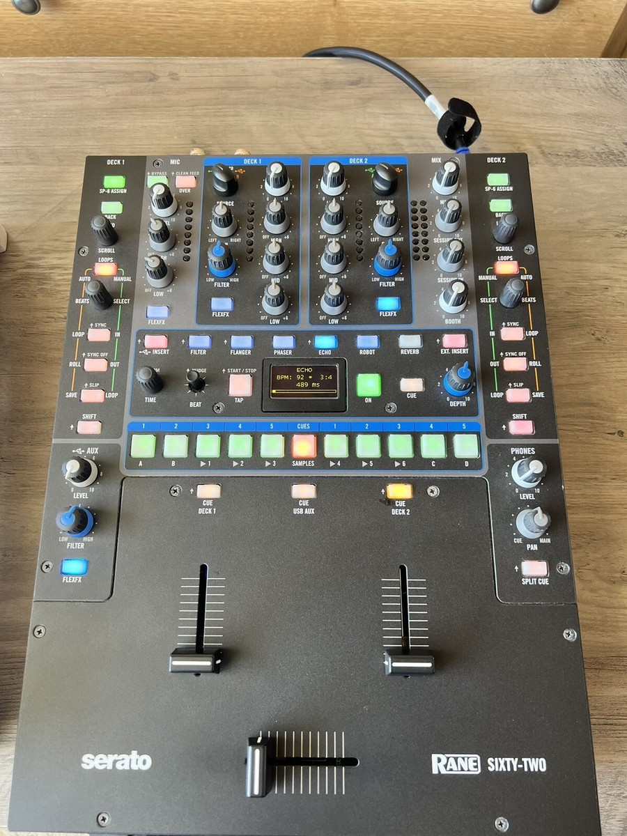 Rane Sixty-Two Mixer - Rane 62 Professional DJ Mixer Rane Sixty-Two Mixer - Rane 62 Professional DJ Mixer