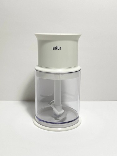 Braun Handblender Replacement Chopper Cup With Blade & LId MR370/360/380 -USED-