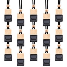 15 Pcs Hanging Car Air Freshener Bottle Empty Car Essential Oil Diffuser Bottles