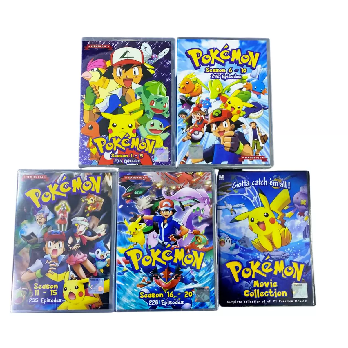 DVD ANIME POKEMON XY & Z Vol.1-49 End Region All English Subtitle