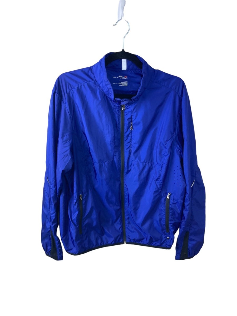 Ralph Lauren RLX ウィンドブレーカー RLX Ralph Lauren Men's M Blue Lightweight Windbreaker Vented