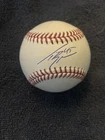 TAJ BRADLEY SIGNED AUTOGRAPHED OML BASEBALL JSA COA CD18561 TWINS RAYS