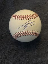 TAJ BRADLEY SIGNED AUTOGRAPHED OML BASEBALL JSA COA CD18561 TWINS RAYS