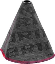 Car Shift Knob Dust Cover, Shift Boot Cover, Hyper Fabric Manual/A Color: Gray