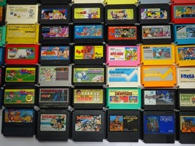 NES Famicom Soft 150-piece set mario,Donkey ,Dragon Ball,doraemon、dorakue Japan
