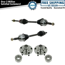 Front CV Axle Shaft Assembly Wheel Hub Bearing Kit Set 6pc for 92-01 Camry 2.2L