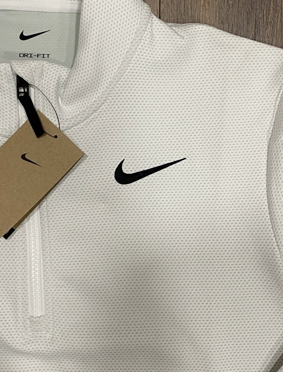 Nike Victory Dri-FIT Therma Flex 1/2-Zip Golf Pullover White