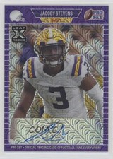 2021 Leaf Pro Set Metal 1989 Purple Mojo 23/25 JaCoby Stevens #PA-JS1 Auto nd3