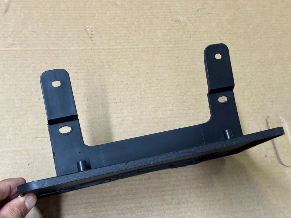 87-93 Ford Mustang Front Bumper License Plate Bracket Support OEM GT & LX  - Image 3 of 4