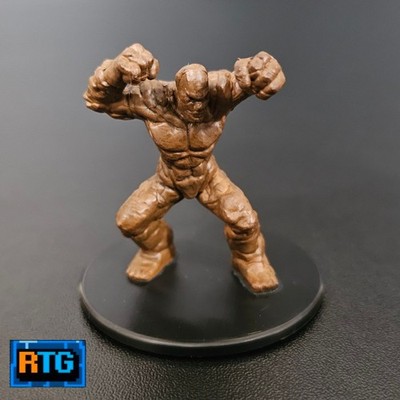 D&D Miniature - Clay Golem #26 - Large Monster - Dungeons and Dragons - RPG