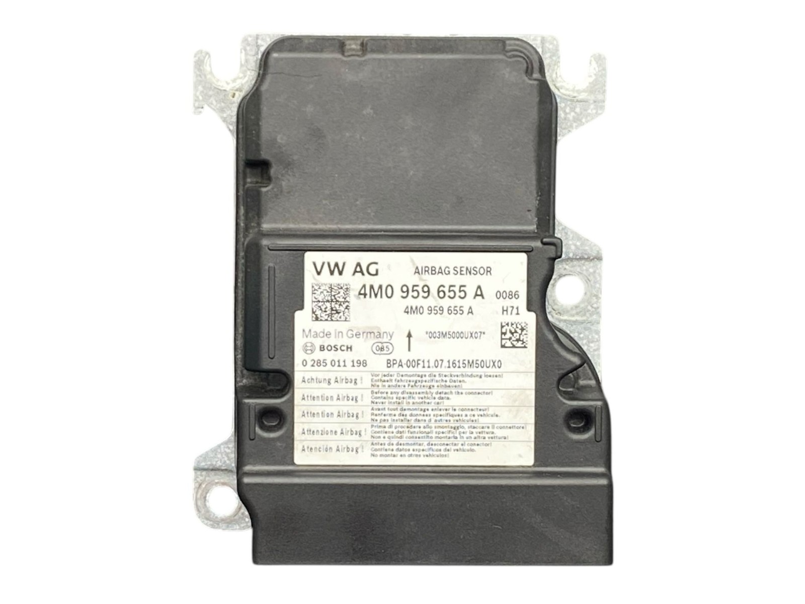 2015-2020 BENTLEY BENTAYGA OEM Safety Restraint Control Module Unit *Need Reset*