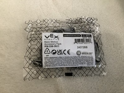 Vex IQ Robotics Basic Motion Accessory Pack SEALED NEW