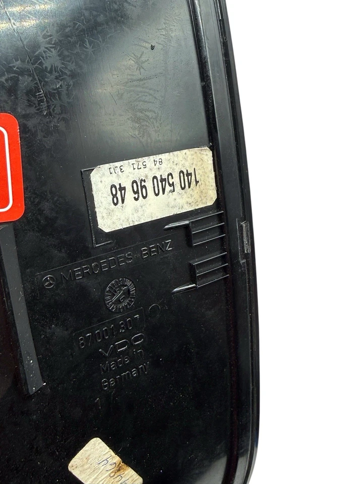 92-95 梅赛德斯 w140 500sel s420 s500 规格仪表组速度计 原始设备制造商 — 第 3/3 张图片