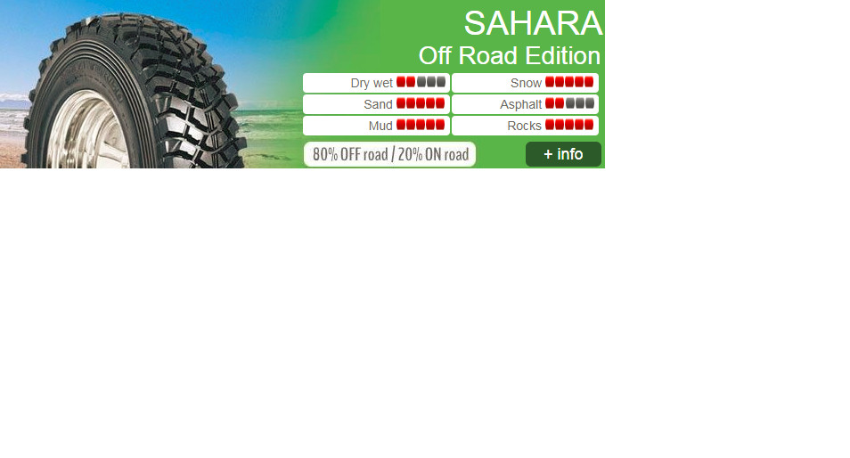 INSA TURBO SAHARA-2 MT 205/80R16 104Q Summer Tyre - EAN 8433739005695