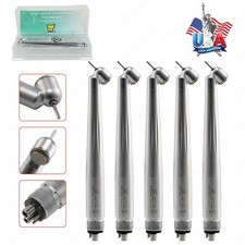 1-5pcs Dental 45 Degree Surgical High Speed Handpiece Push Button 4Hole WCA4