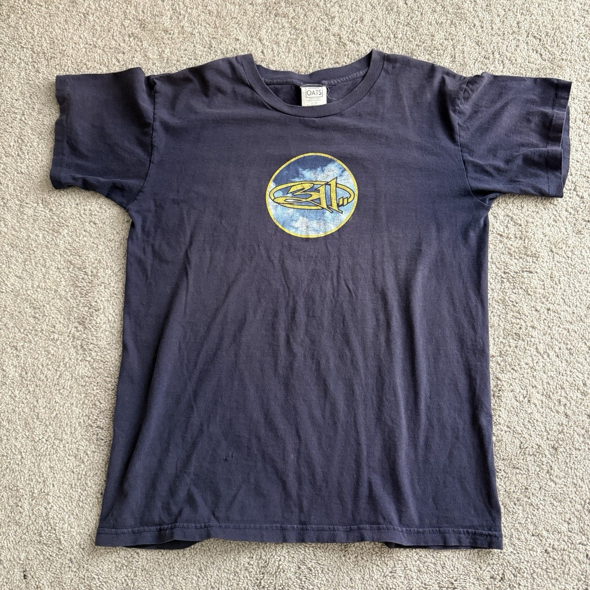 311 バンドTシャツ　90s Lサイズ Vintage 90s 311 Transistor Band T Shirt XL Wild Oats Tag Double