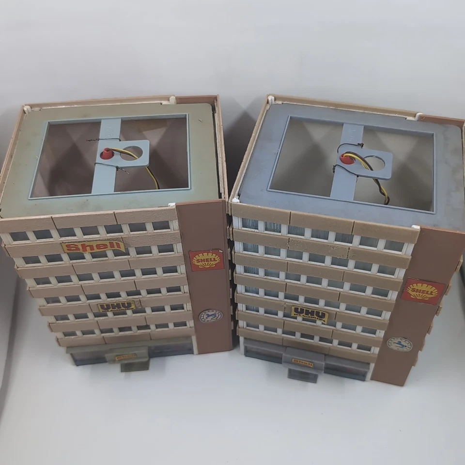 Kit Modelo Kibri Escala HO De Colección Ocho Pisos Altura con Tiendas #8210 Lote De 2  Foto 3 de 4