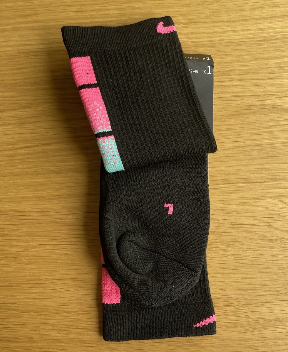 nike miami heat city edition elite crew socks