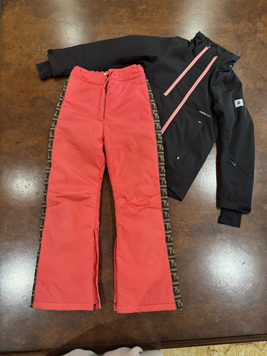 Girls Ski Pants FENDI SIZE 10 And Ski Jacket
