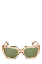 Chrome Hearts Pink Acetate I'd Hit It Sunglasses - WGACA