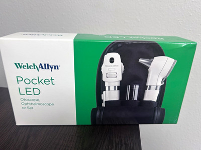 Welch Allyn Pocket LED Otoscope & Ophthalmoscope Set for Internal Medicine
