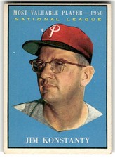 1961 Topps #479 Jim Konstanty