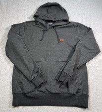 Billabong Grey LS Hoodie Pullover Mens M Surfing Beach Outdoor