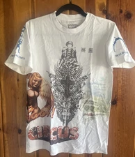 AUTHENTIC Travis Scott Tour Merch - Circus Maximus 2023 - Size S - White Shirt
