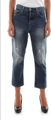 Diesel Jeans Blau Straight Leg 00SHG7-084XD W26 L32 Damen Denim Hose Regular Wai - Bild 1 von 4