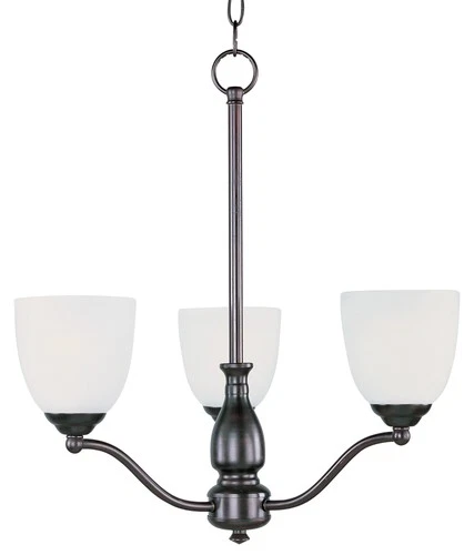 Maxim 10064 Stefan 21"W 3 Light Chandelier - Bronze - Picture 1 of 2