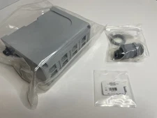 Panduit FDME8RG 8 Port Industrialnet DIN Rail MountFiber Enclosure Open box