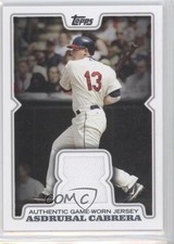2008 Topps Update Retail Relics Asdrubal Cabrera #RR-AC 6en