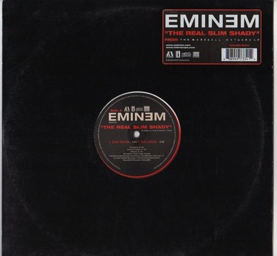Eminem - Real Slim Shady - Vinyl Record 12 - F4593z