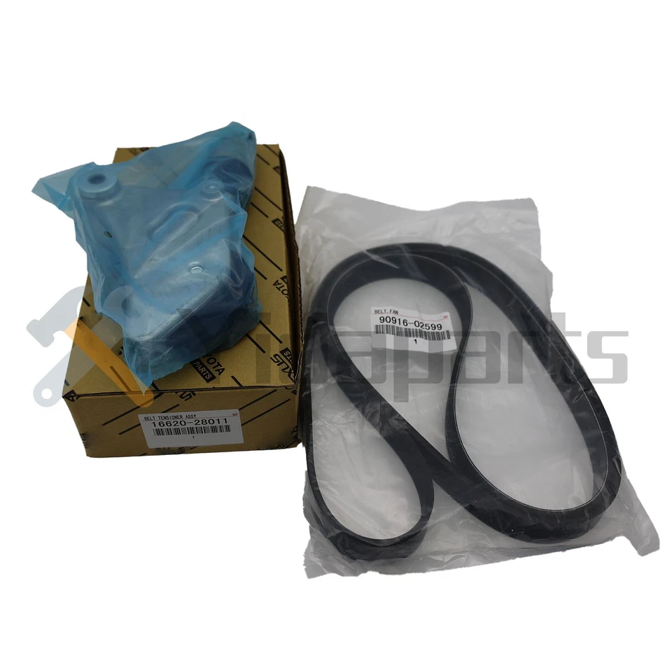 NEW OEM Belt Tensioner & Belt Kit For Toyota Camry Rav4 Highlander 2002-2006 Foto 2 de 4